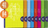 Bloc Espiral Estándar Liso 50H 90g | Lamela | Cartón | Formato Estándar | Pack 10 Unidades